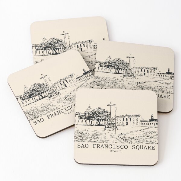 Item preview, São Francisco Square - Brazil designed and sold by Lakeric Cityscapes.