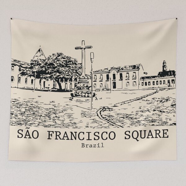 Item preview, São Francisco Square - Brazil designed and sold by Lakeric.