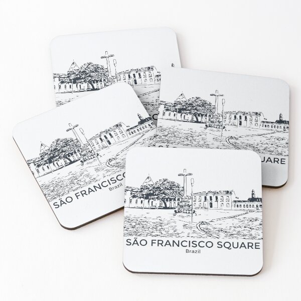 Item preview, São Francisco Square - Brazil designed and sold by Lakeric Cityscapes.