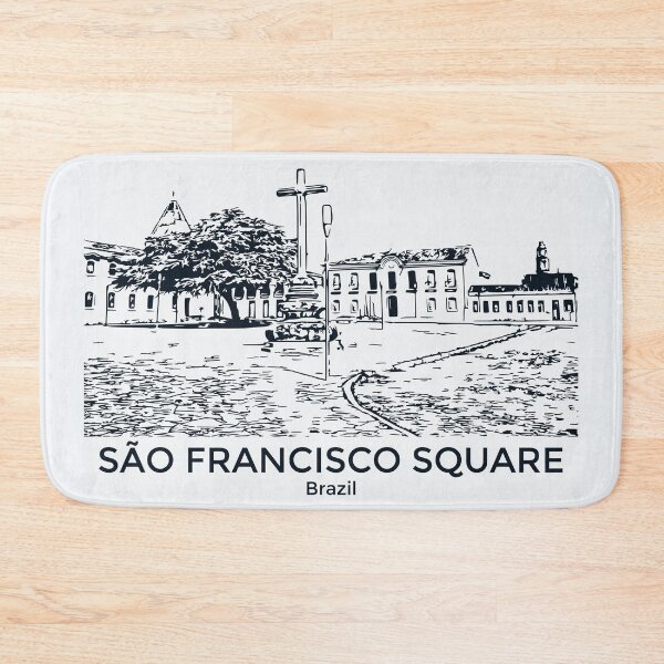 Item preview, São Francisco Square - Brazil designed and sold by Lakeric Cityscapes.