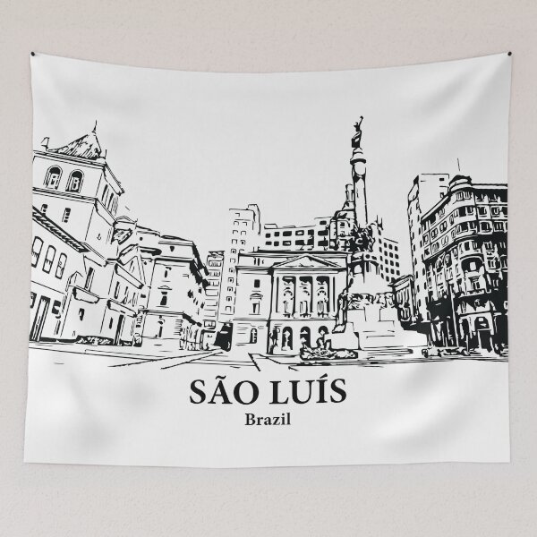 Item preview, São Luís - Brazil designed and sold by Lakeric Cityscapes.