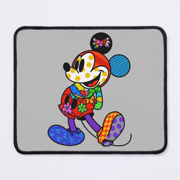 Vista previa del artículo con la obra «Mickey inspirado en Britto», diseñado y vendido por Peace-Love-Art.