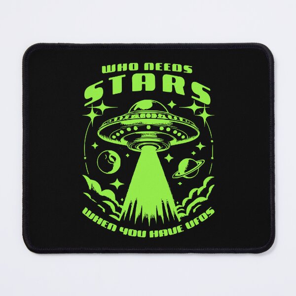 Item preview, Who Needs Stars UFO – Alien Spaceship Design designed and sold by InspireHubWear.