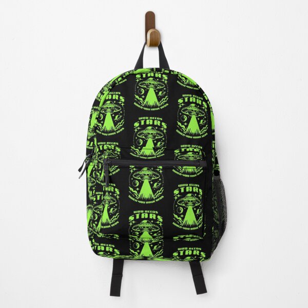Item preview, Who Needs Stars UFO – Alien Spaceship Design designed and sold by InspireHubWear.