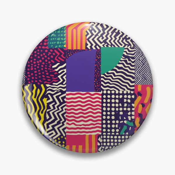 Item preview, Parches de Memphis designed and sold by  patchworkpersona.