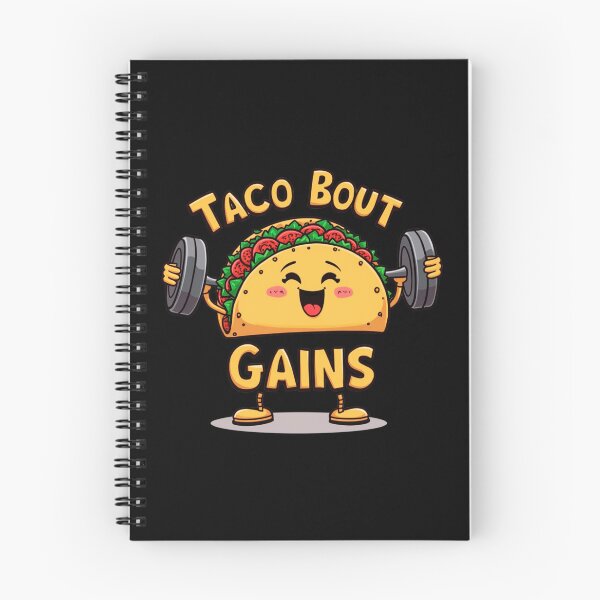 Artikelvorschau, Animierter Taco Lustiges Taco-Design Taco-Illustration Taco Gains Food Art Taco-Charakter entworfen und verkauft von Paubiz.