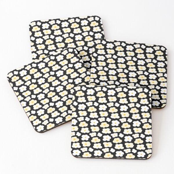 Item preview, Minimalist Black and Yellow Floral Pattern | Elegant Modern Design designed and sold by anisgott.