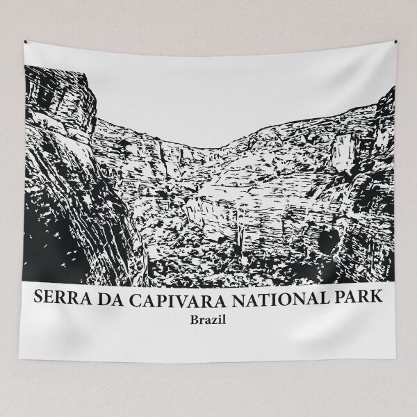 Item preview, Serra da Capivara National Park - Brazil designed and sold by Lakeric Cityscapes.