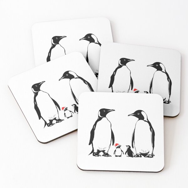 Item preview, Emperor Penguin Family Joy designed and sold by JollyCritters.