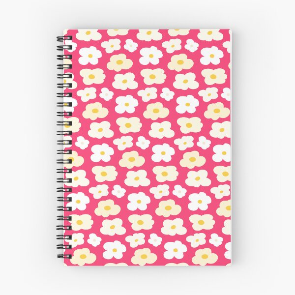 Item preview, Bright Pink and Yellow Floral Pattern | Bold and Colorful Style designed and sold by anisgott.