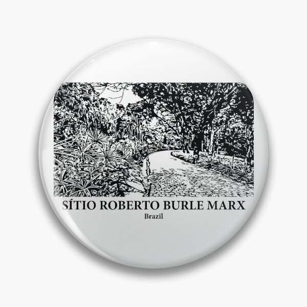 Item preview, Sitio Roberto Burle Marx - Brasil designed and sold by Lakeric Cityscapes.