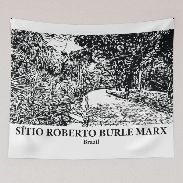 Item preview, Sitio Roberto Burle Marx - Brasil designed and sold by Lakeric Cityscapes.