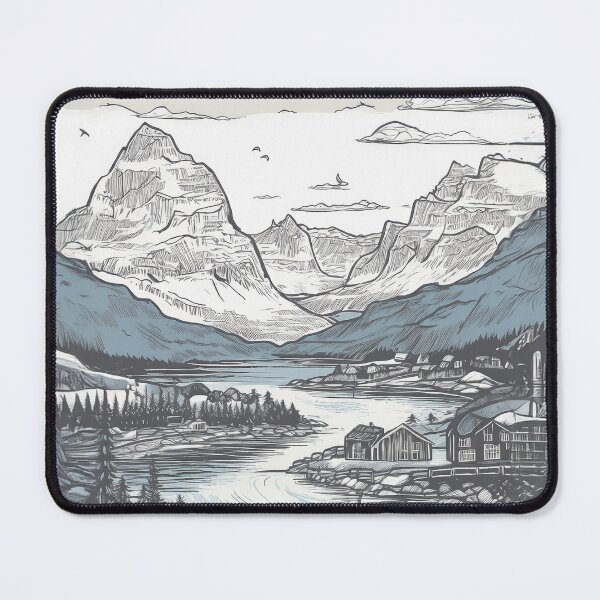 Item preview, Norwegian Fjords designed and sold by kendellas.