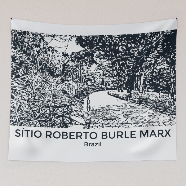 Item preview, Sitio Roberto Burle Marx - Brasil designed and sold by Lakeric Cityscapes.