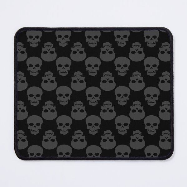 Item preview, goth black grey halloween skull gray skeleton designed and sold by Gossip Rag.