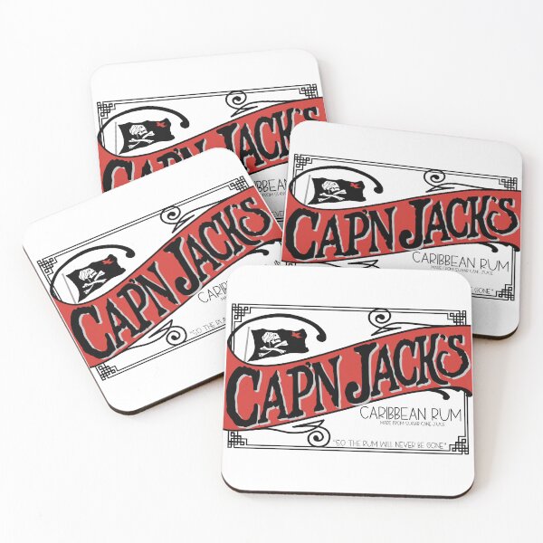 Item preview, Cap'n Jack's Caribbean Rum designed and sold by Peace-Love-Art.