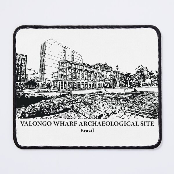 Item preview, Valongo Wharf Archaeological Site - Brazil designed and sold by Lakeric Cityscapes.