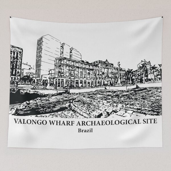 Item preview, Valongo Wharf Archaeological Site - Brazil designed and sold by Lakeric Cityscapes.