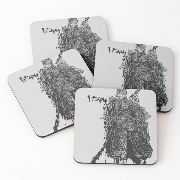 Item preview, Black Myth Wukong Traditional Style ink Drawing designed and sold by T40K40.