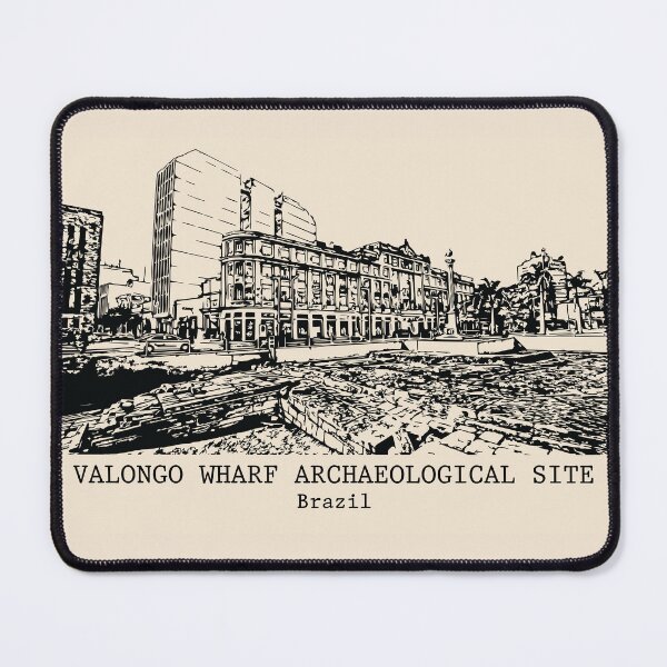 Item preview, Valongo Wharf Archaeological Site - Brazil designed and sold by Lakeric Cityscapes.