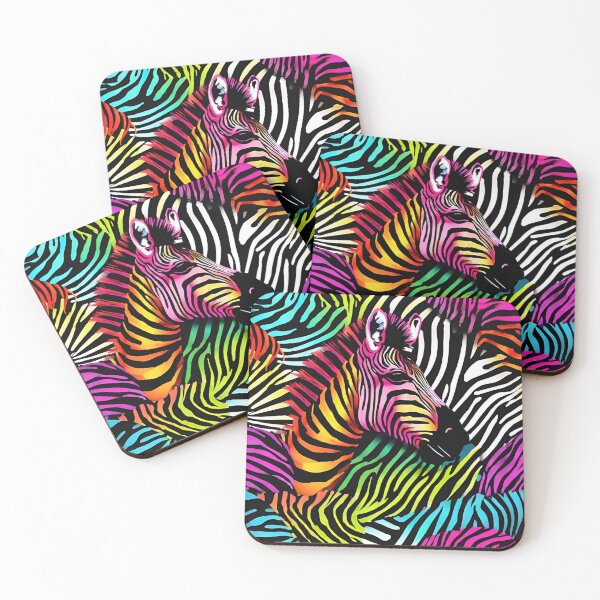 Artikelvorschau, Buntes Zebra entworfen und verkauft von industrialcraft.