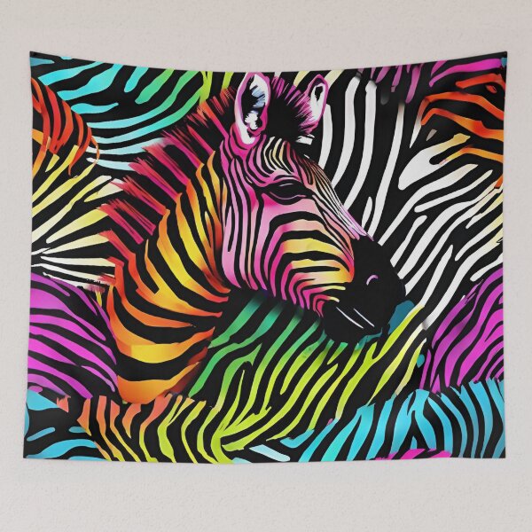 Item preview, Colorful Zebra designed and sold by industrialcraft.