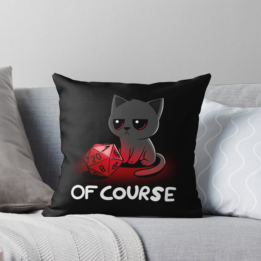 Item preview, Throw Pillow designed and sold by RedPandaTee.