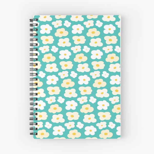 Item preview, Turquoise and Yellow Floral Pattern | Fresh Spring and Summer Vibes designed and sold by anisgott.