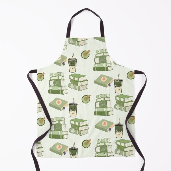 Item preview, Green Matcha Bookish Set designed and sold by Neadoodles.