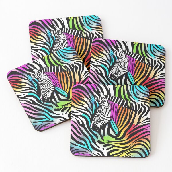 Artikelvorschau, Buntes Zebra entworfen und verkauft von industrialcraft.