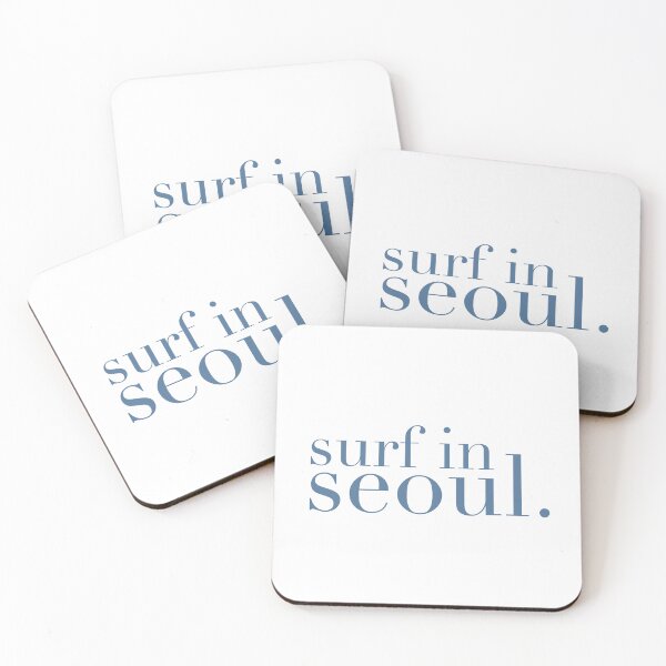 Item preview, Surf in Seoul T-shirt Surfing the Top World Cities  designed and sold by GregInJapanShop.