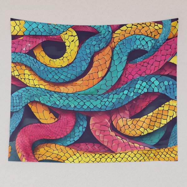 Item preview, Colorful Snakes  designed and sold by industrialcraft.