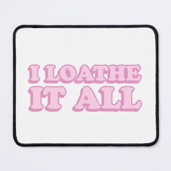 Item preview, i loathe it all designed and sold by wordswithfonts.