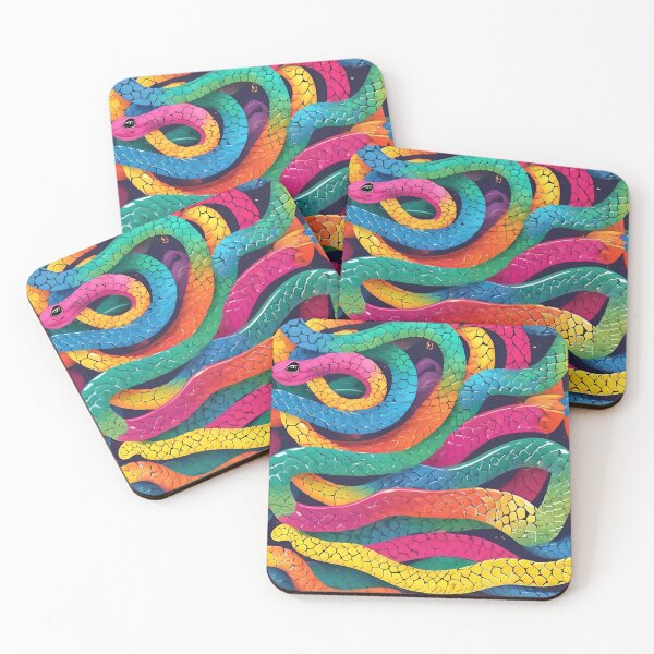 Item preview, Colorful Snakes  designed and sold by industrialcraft.