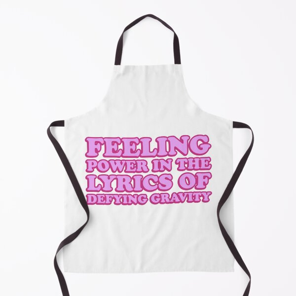 Item preview, feeling power in the lyrics of defying gravity designed and sold by wordswithfonts.