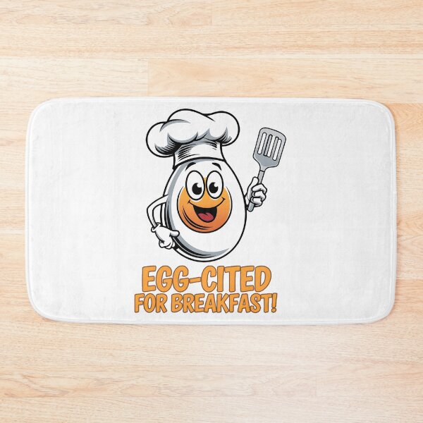 Item preview, Breakfast Joy with a Smiling Egg designed and sold by Dazzle-Sizzle.