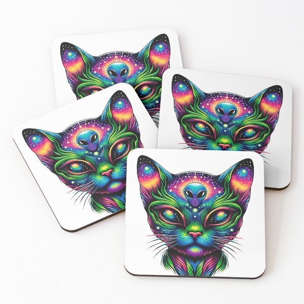 Item preview, Galactic Mystic Cat designed and sold by chacaldesigns.