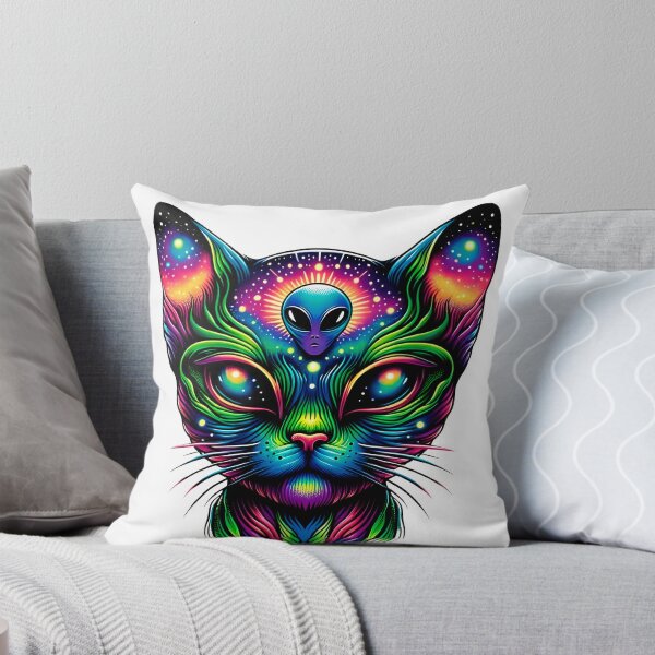 Item preview, Galactic Mystic Cat designed and sold by chacaldesigns.