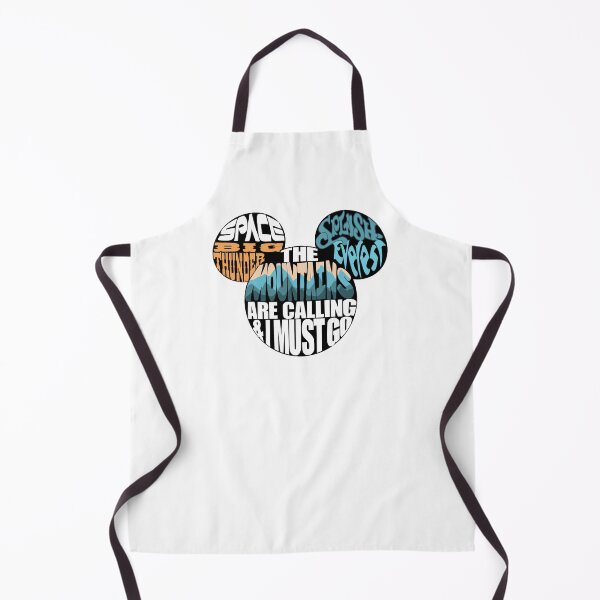 Item preview, Mickey Space Mountain Thunder Mountain Splash Mountain Everest: The Mountains Are Calling  designed and sold by Peace-Love-Art.