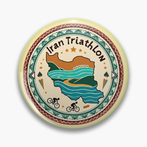 Artikelvorschau, Iran Triathlon – Schwimmen, Radfahren, Laufen mit persischer Kraft“ entworfen und verkauft von Triathlongram.
