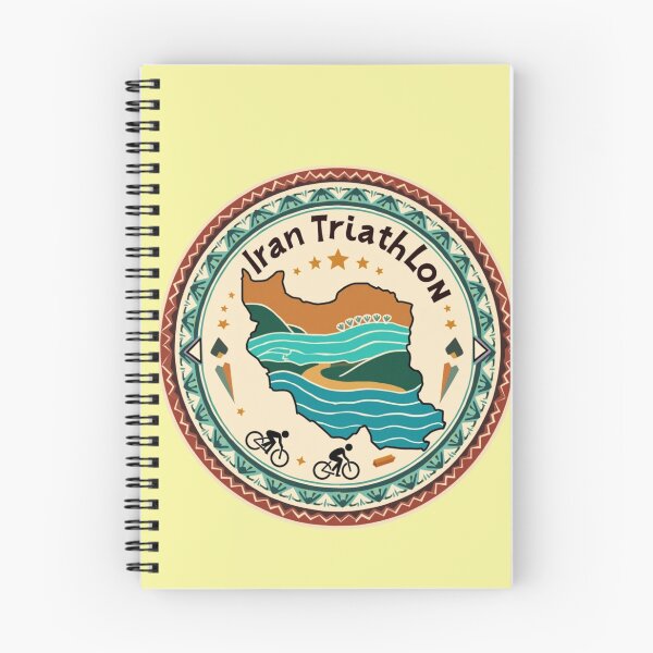 Item preview, Iran Triathlon – Swim, Bike, Run with Persian Power" designed and sold by Triathlongram.