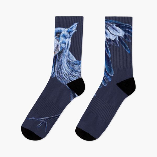 Item preview, Bird Shoebill Stork Animal Realistic Pencil Illustration - T-shirts, Stickers designed and sold by MechanicalART.