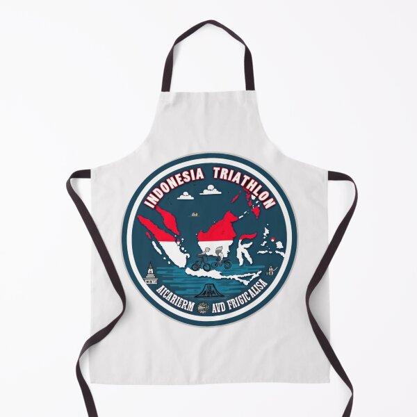 Item preview, Swim. Bike. Run. Indonesia – Endurance Athlete Apparel designed and sold by Triathlongram.