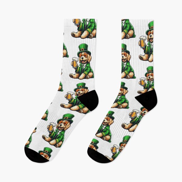 Item preview, Goldendoodle Dog St Patrick's Day designed and sold by doodIllustrate.