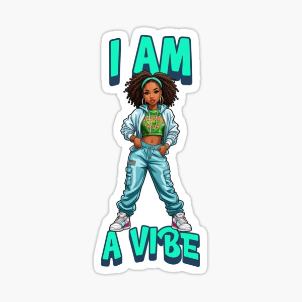 Item preview, I Am A Vibe designed and sold by Ridingondaydrea.