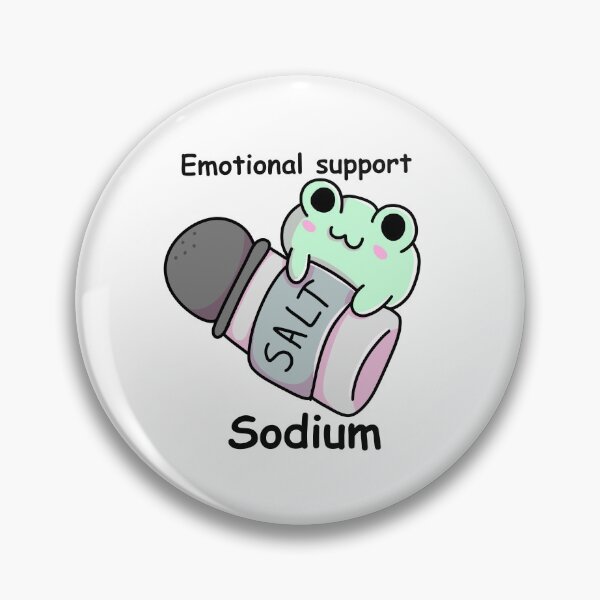 Item preview, emotional support sodium deog designed and sold by Lost-Frog.