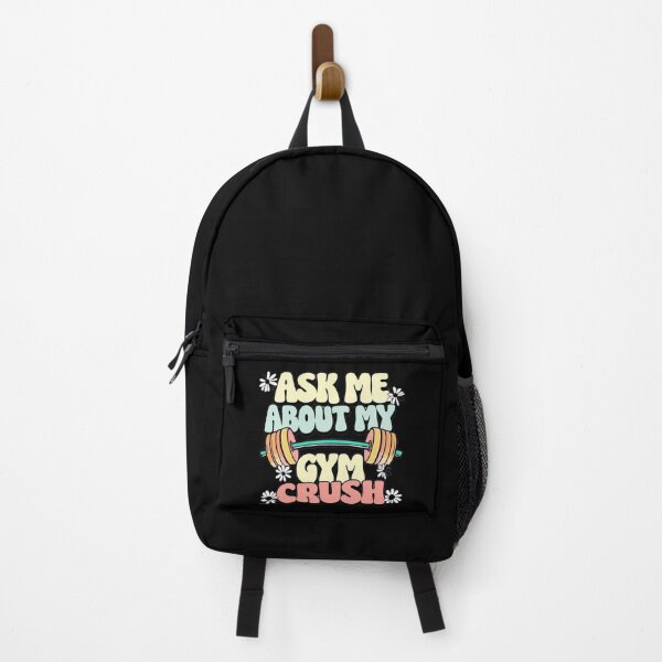 Item preview, Ask Me About My Gym Crush: Bold Fitness Humor | Playful Gym Vibes: Ask Me About My Crush designed and sold by JOY STORE 45.