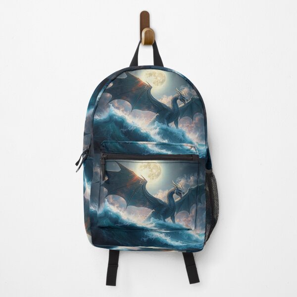 Item preview, Dragon Rises Over Waves designed and sold by Skye Ryan-Evans.
