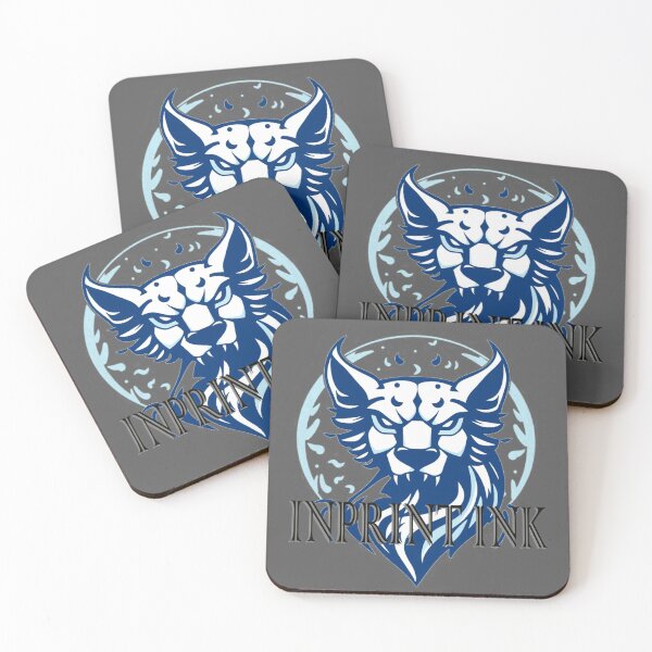 Item preview, INPRINT INK BLUE LYNX designed and sold by inprintink.