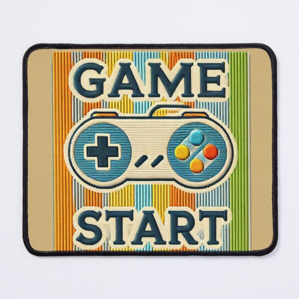 Item preview, Game joystick embroidery pattern designed and sold by TopSprint.